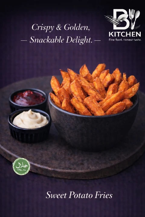 Süßkartoffelpommes