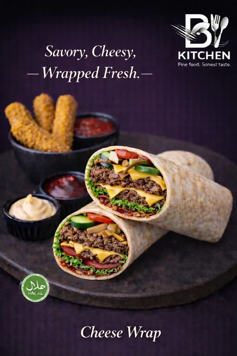 The Cheese Wrap Menu