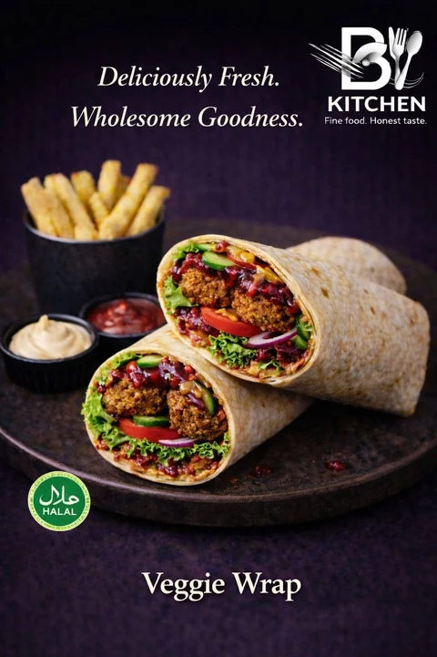 The Vegan Wrap Menu