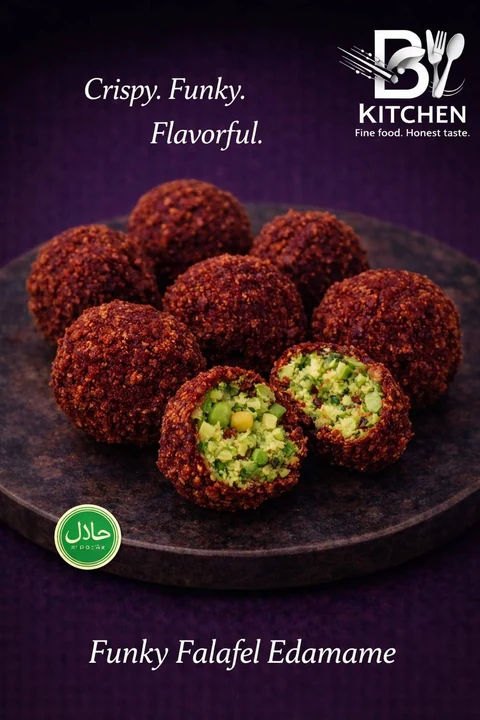 Funky Falafel Edamame