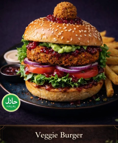 Vegi Burger Menu