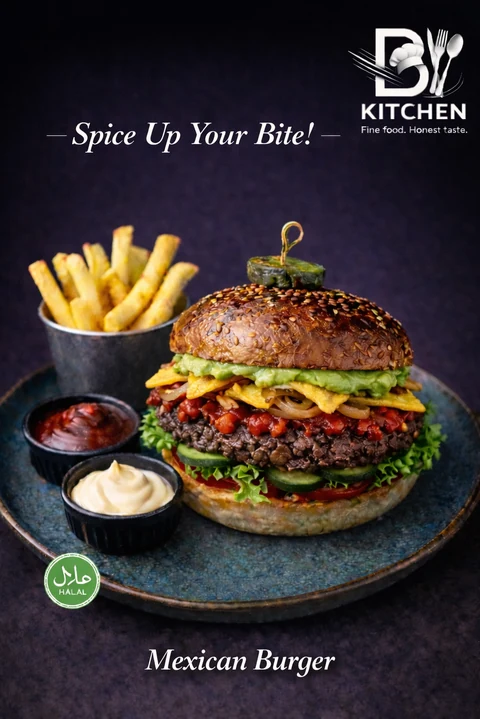 Mexicana Burger Menu 🌶