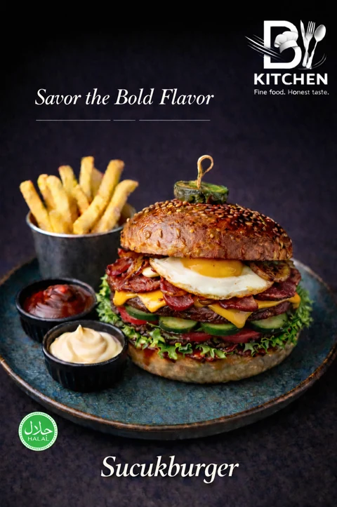 Sucuk Burger Menü