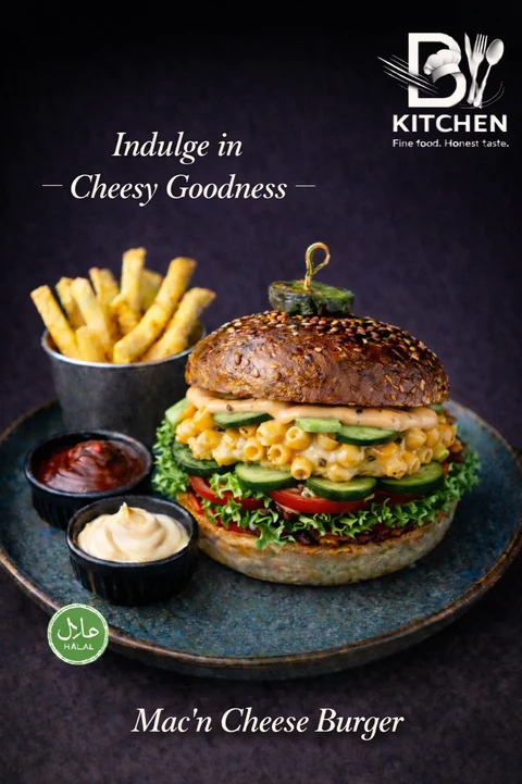 Mac & Cheese Burger Menü