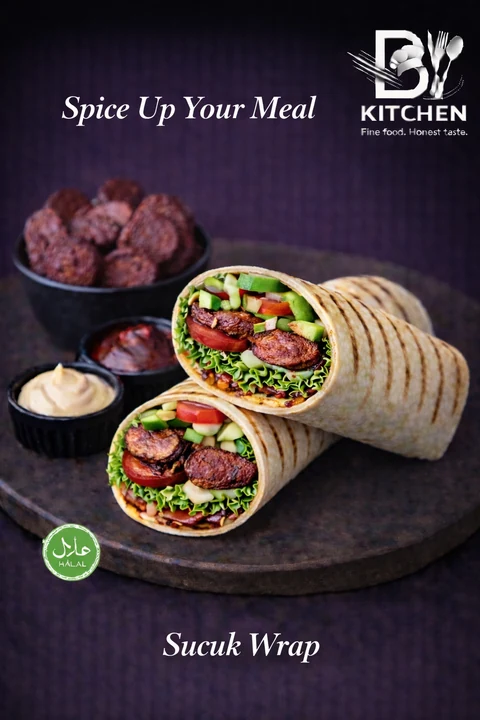 The Sucuk Wrap Menu
