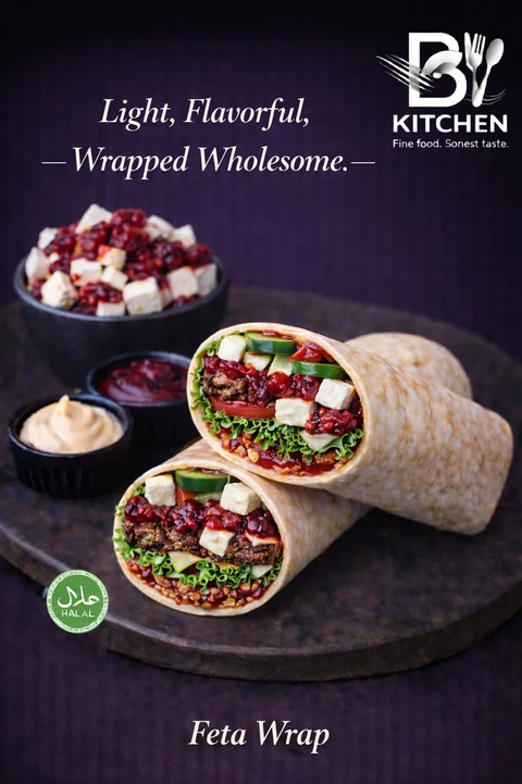 The Feta Wrap Menu