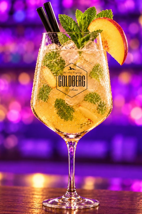Peach Ginger Mojito